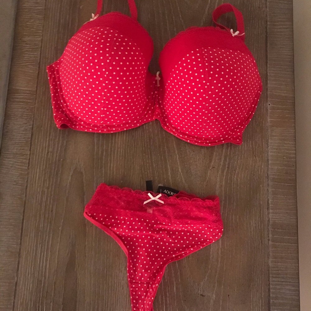 Adore Me bra and panty set